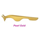 Eyelash Applicator False Custom Private Label Gold Glitter Eyelash Tweezers Applicator For False Eyelash