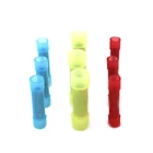 Nylon Insulated Copper Terminals Yellow / Blue / Red Car Audio Crimp Type Wire Butt Connectors