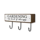 Metal Coat Magi Custom Saying Garden Metal Decoration Wall Planter Storage Coat Hook