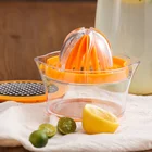 Colorful Multifunction Commercial Hand Press Manual Squeezer Orange Fruit Portable Juicer Blender Press Citrus Juicer