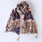 Factory direct bulk print design shawl scarf women wholesale