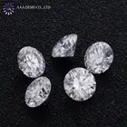 Heart & Arrows GH color Moissanite loose stones VVS clarity 6.5mm 1ct moissanite
