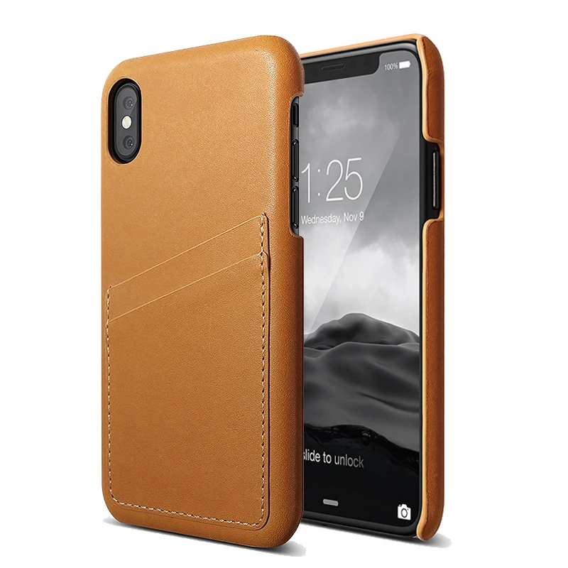 Cell Phone Case For Iphone X Leather Back Case Cover