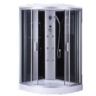 90x90cm home shower box,classic style shower cubicle,Russia steam shower cabin