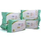 Noesa Baby Wet Wipes Pure Cotton Organic private label no alcohol biodegradable made in China