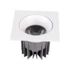 Adjustable Die-casting Alum. SMD LED Square Shape 7W 12W 20W Recessed Downlight