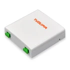 Top FTTH Mini 2 Cores Indoor Fiber Optic Set Top Terminal Box/Desktop Box Faceplate Roseta