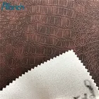 Bag Rexine Leather The Crocodile Pattern PVC Bag Artificial Synthetic Faux Rexine Leather For Luggage Cover