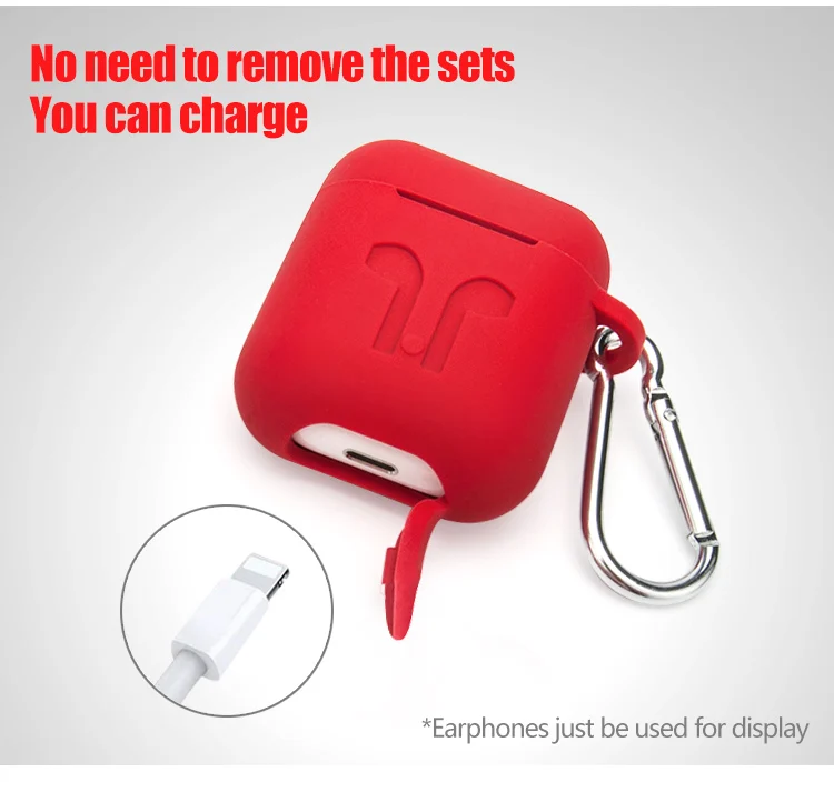Tws I8 I9 I10 I12 Portable Silicone Case Cover For Apple Airpods - ANKUX.COM