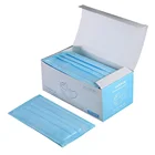 Safe and Waterproof 3 ply Disposable Mouth Cover Face Masks Disposable Personal Protective RTS