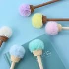 Gel-Ink Pen Sofun Gel Pens Cute Blue Gel Pen Pom Cupcake Gel Pen Sofun Gel Pens