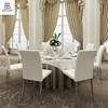 (SP-LC219) Event Wedding banquet leather dining white chair restaurant chair pu leather stackable dining chair