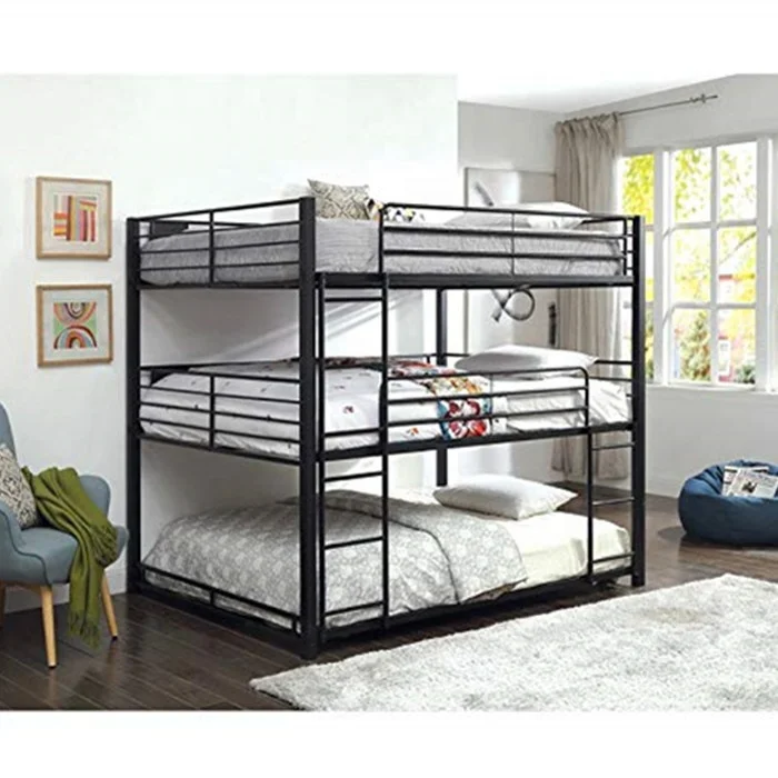 Высокое качество металла 3 двухъярусная кровать трехэтажная кровать