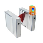Swing Gates Chinese Factory Barrier Turnstile Barcode Ticket Swing Speed Gates Solution