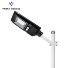 Project Integrated Project Outdoor Parking Lot Waterproof IP65 60W 100W Integrated All In 1 LED Solar Street Light