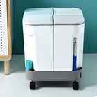 Wholesale 4 compartment classification garbage container with wheels