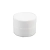 Special custom round plastic 30g cream jar with white screw cap Apply to face cream