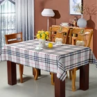 Wipeable Printed Polyester table cloth with nonwoven backing