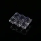 Eggs Package Plastic PET 6 Cells Eggs Package Divided Tray For Sale