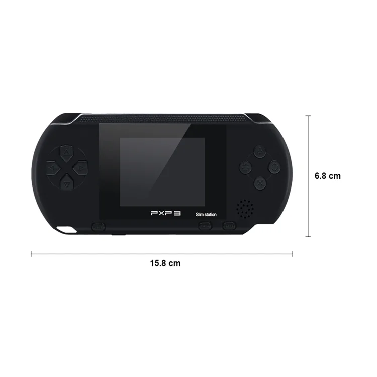 2020 Children Handheld Video Game Player PXP3 16 Bit Games Console With Gamecard For Christmas Gift