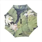 Design 1 Piece Umbrella With Water Bespoke Flower Design Print Umbrella With Water Spay MOQ 1 Piece