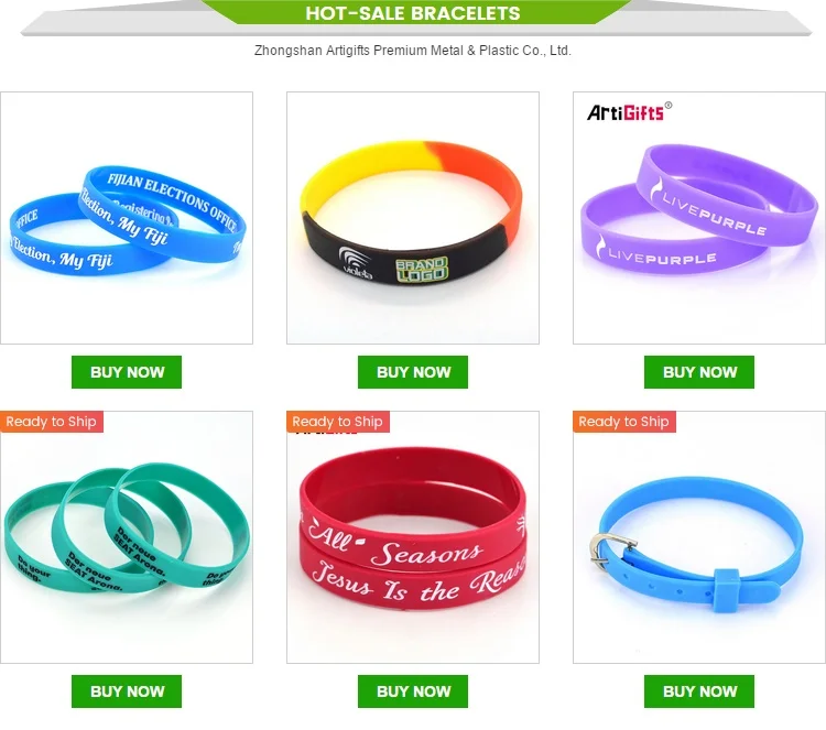 Custom OEM favorable price adjustable silicone logo bracelets bracelet