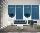 nice quality cheap price chain control roman blind shade in bedroom