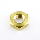 Nuts Nuts Suppliers ASME B 18.2.2 Plain Finish Brass UNC UNF Panel Nuts Jam Thin Hex Nuts