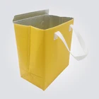 Stock Good Quality Hot Seal Non Woven Material Laminated Promotional Custom Eco Cooler Bags for Packing