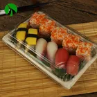 Biodegradable Disposable Wood Sugarcane Paper Pulp Sushi Food Tray