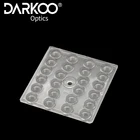 50x50mm 90 degree 3030 led wide angle diffused optical pmma lens