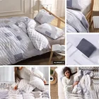 Allbright all year round supply print sheet bed comforter set 100% cotton