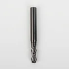 Aluminum high feed CNC sprial down cut 2flute solid carbide tools