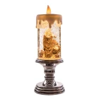 Lamp Led Nativity Decoration Electrosilvering Luxury Candles Light