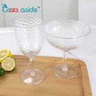 Wine Wholesale High Quality Plastic Reusable Wine Glasses