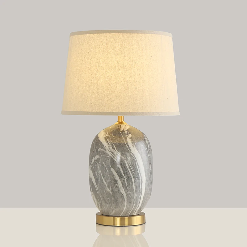 American Chinese E27 ceramic desk lamp retro home decoration table lamp