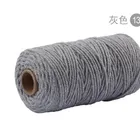 Factory wholesale high quality 3mm twisted cotton rope 100% cotton cord