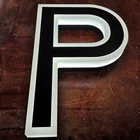 Customized electronic signs edge lit frontlit acrylic led 3d letter