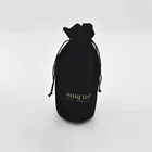 Direct factory manufacture wine bottle drawstring gift velvet bag