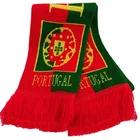 Scarf Acrylic Scarf Scarf Scarf Wholesale Customized National Flag Scarves Team Portuguese Scarf Acrylic Scarf