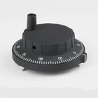 Black 80mm plastic 100 ppr DC5V AB signal cnc hand wheel replace fanuc