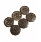 Lide Factory wholesale 4 holes natural coconut button for garment