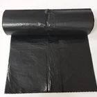 Black Trash Fold Custom Jumbo Black Ldpe Biodegradable Roll Manufacturers Black Plastic 55 Gallon Garbage Bags
