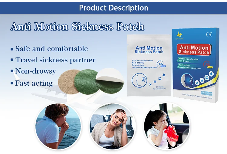 Comfortable Effectively Help Recovered Seasickness Anti Nausea Patch