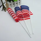 free custom usa striped thin red line firefighter 3x5 flag