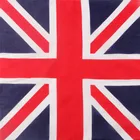 Cotton Scarf National Flag Series Cotton Square Towel Silk Printing Scarf