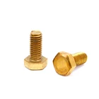 All sizes M8 M10 M20 DIN933 brass copper bronze hex bolt