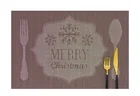 Pvc Placemats Pvc Placemat Christmas Flower Leak-proof Non-slip PVC Placemats For Dining Table