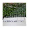 Hot sale different size clear glass vase for flowers