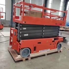 14m hydraulic driven wheel self-propelled scissor lift